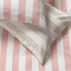 Habitat Summer Haze Stripe Pink Bedding Set - Single -Bed Linings Sales Store 1230147 R Z003A