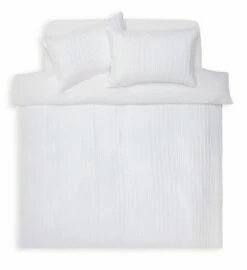 Habitat Crinkle White Bedding Set - Single -Bed Linings Sales Store 1232389 R Z002A