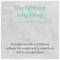 Slumberdown Light & Cool 1 Tog Duvet - Single -Bed Linings Sales Store 1251449 R Z008A