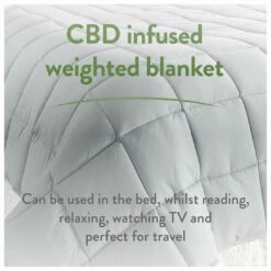 Slumberdown Wellbeing CBD Weighted Blanket - 7kg -Bed Linings Sales Store 1257003 R Z005A