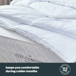 Silentnight Soft As Silk 13.5 Tog Duvet - Double -Bed Linings Sales Store 1934113 R Z004A