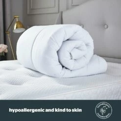 Silentnight Soft As Silk 13.5 Tog Duvet - Double -Bed Linings Sales Store 1934113 R Z006A