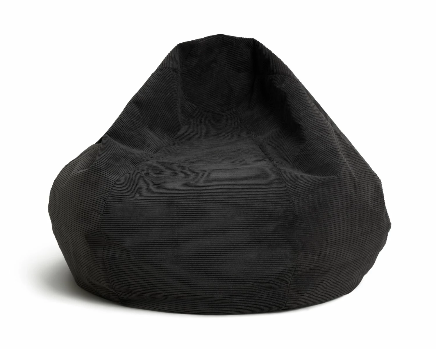 Kaikoo Aryton Cord Beanbag - Grey 1 Kaikoo Aryton Cord Beanbag - Grey