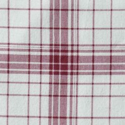 Habitat Red Brushed Check Bedding Set - Single -Bed Linings Sales Store 2019408 R Z017A