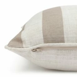 Habitat Striped Cushion - Coffee Cream - 30x50cm -Bed Linings Sales Store 2024620 R Z003A