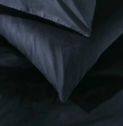 Habitat Plain Velvet Navy Bedding Set - Double -Bed Linings Sales Store 2063241 R Z003A