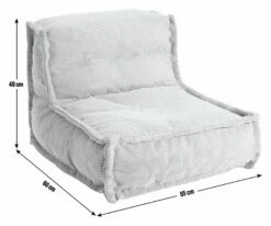 Habitat Kids Mini Estelle Cord Bean Bag - Green -Bed Linings Sales Store 2074656 R E001