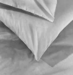 Habitat Plain Velvet Silver Bedding Set - Double -Bed Linings Sales Store 2159162 R Z003A