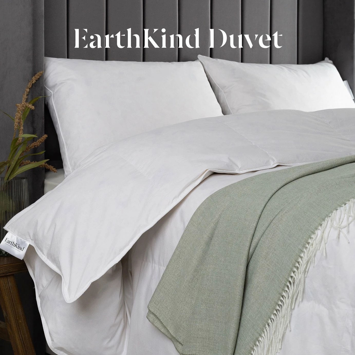 Earthkind Luxury Feather & Down 10.5 Tog Duvet - Single 2 Earthkind Luxury Feather & Down 10.5 Tog Duvet - Single - Image 2