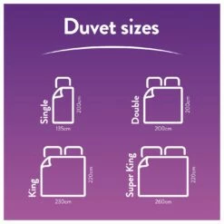 Slumberdown Coverless Comfort 10.5 Tog Duvet - Single -Bed Linings Sales Store 2254184 R Z009A