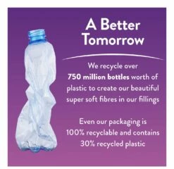 Slumberdown Coverless Comfort 10.5 Tog Duvet - Single -Bed Linings Sales Store 2254184 R Z012A