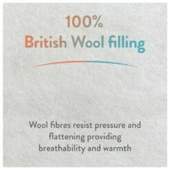 Slumberdown Wonderful Wool Medium Weight Duvet - Single -Bed Linings Sales Store 2255097 R Z008A