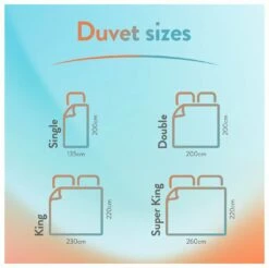 Slumberdown Wonderful Wool Medium Weight Duvet - Single -Bed Linings Sales Store 2255097 R Z009A