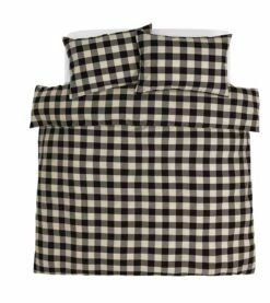 Habitat Gingham Check Black & White Bedding Set - Single -Bed Linings Sales Store 2656500 R Z002A