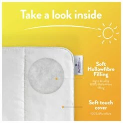 Slumberdown Summer Non Allergic 4.5 Tog Duvet - Single 14 Slumberdown Summer Non Allergic 4.5 Tog Duvet - Single -Bed Linings Sales Store 2842905 R Z004A