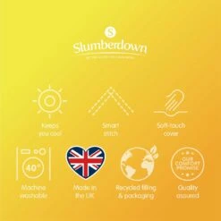 Slumberdown Summer Non Allergic 4.5 Tog Duvet - Single 23 Slumberdown Summer Non Allergic 4.5 Tog Duvet - Single -Bed Linings Sales Store 2842905 R Z013A
