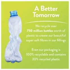 Slumberdown Spring Non Allergic 7.5 Tog Duvet - Single -Bed Linings Sales Store 2842936 R Z012A