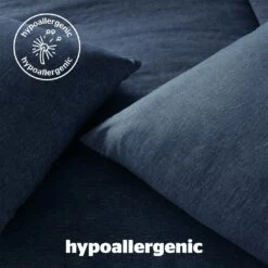 Silentnight Coverless 10.5Tog Navy Duvet &Pillowcase- Single -Bed Linings Sales Store 3032257 R Z005A