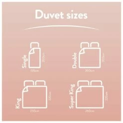 Slumberdown Silk Touch 10.5 Tog Duvet - Single -Bed Linings Sales Store 3038701 R Z010A