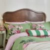 Joules Cotton Pheasant Floral Green Bedding Set - Single