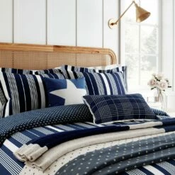 Helena Springfield Cotton Hampton Stripe Bedding Set- Single