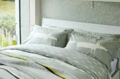 Scion Cotton Mr Fox Silver Bedding Set - Single