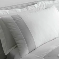 Bianca Cotton 180 TC Tailored White Bedding Set - Double 7 Bianca Cotton 180 TC Tailored White Bedding Set - Double -Bed Linings Sales Store 3080175 R Z003A