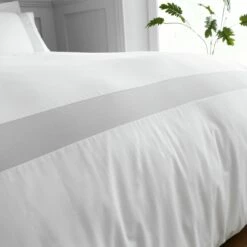 Bianca Cotton 180 TC Tailored White Bedding Set - Double 9 Bianca Cotton 180 TC Tailored White Bedding Set - Double -Bed Linings Sales Store 3080175 R Z005A
