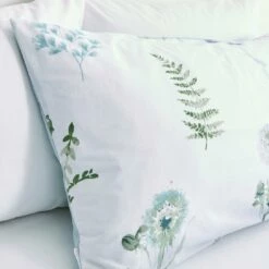 Bianca Egyptian Cotton Flowers White Bedding Set - Double 6 Bianca Egyptian Cotton Flowers White Bedding Set - Double -Bed Linings Sales Store 3080467 R Z003A