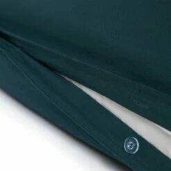 Habitat Linen Look Cotton Plain Teal Bedding Set - Single -Bed Linings Sales Store 3112191 R Z003A