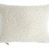 Habitat Faux Shearling Cushion - Oatmeal - 60X40cm