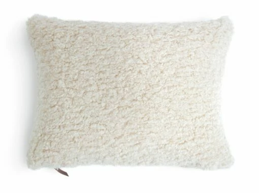 Habitat Faux Shearling Cushion - Oatmeal - 60X40cm -Bed Linings Sales Store 3136782 R Z001A
