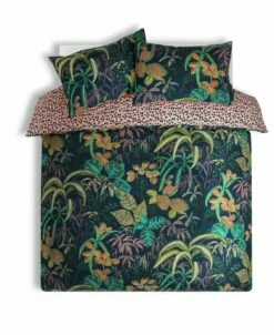 Habitat Botanical Print Multicolor Bedding Set - Double -Bed Linings Sales Store 3242009 R Z002A