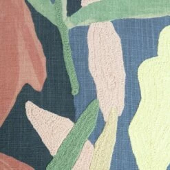 Habitat Embroidered Floral Cushion - Multicolor - 43X43cm -Bed Linings Sales Store 3281682 R B001