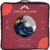 Dreamland Deluxe Velvet Royal Blue Heated Throw - Large