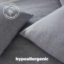 Silentnight Coverless 10.5Tog Grey Duvet & Pillowcase-Single -Bed Linings Sales Store 4468624 R Z005A