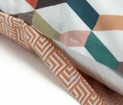 Habitat Geometric ZigZag Multicolour Bedding Set - Single -Bed Linings Sales Store 4529257 R Z004A