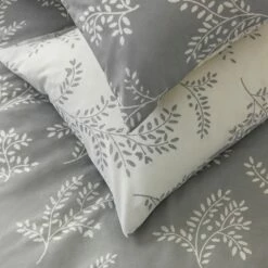 Habitat Floral Trail Grey Bedding Set - Single -Bed Linings Sales Store 4636700 R Z002C