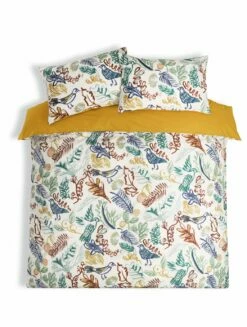 Habitat Artisan Bird Print Multicolor Bedding Set - Single -Bed Linings Sales Store 4662231 R Z002A