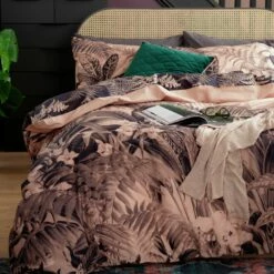 Habitat Cotton 200TC Botanical Blush Bedding Set - Double