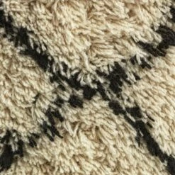 Kaikoo Gentry Wool Pouffe - White -Bed Linings Sales Store 4844482 R B001