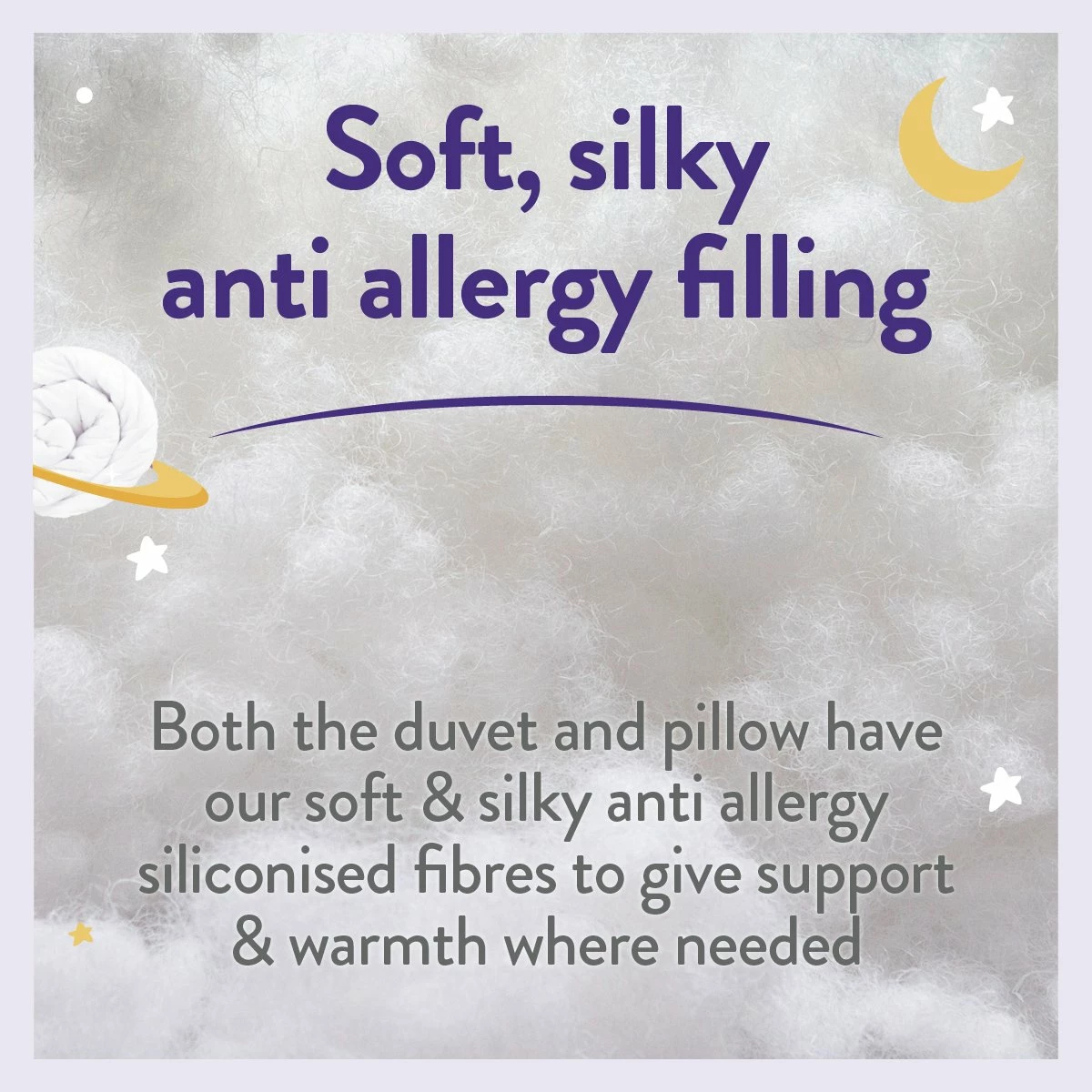 Slumberdown Soft Touch Anti Allergy 4 Tog Kids Duvet-Toddler 13 Slumberdown Soft Touch Anti Allergy 4 Tog Kids Duvet-Toddler - Image 13