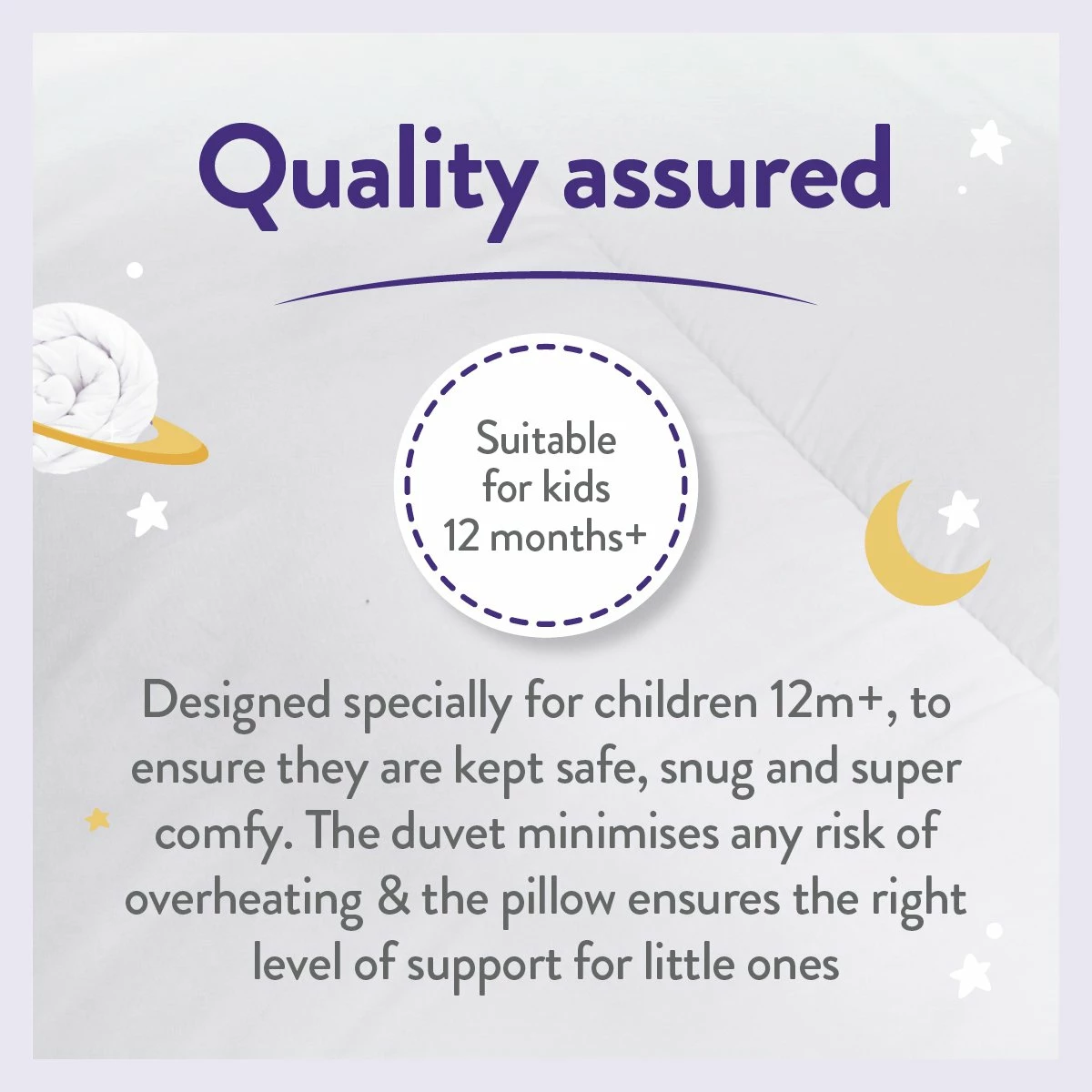 Slumberdown Soft Touch Anti Allergy 4 Tog Kids Duvet-Toddler 16 Slumberdown Soft Touch Anti Allergy 4 Tog Kids Duvet-Toddler - Image 16