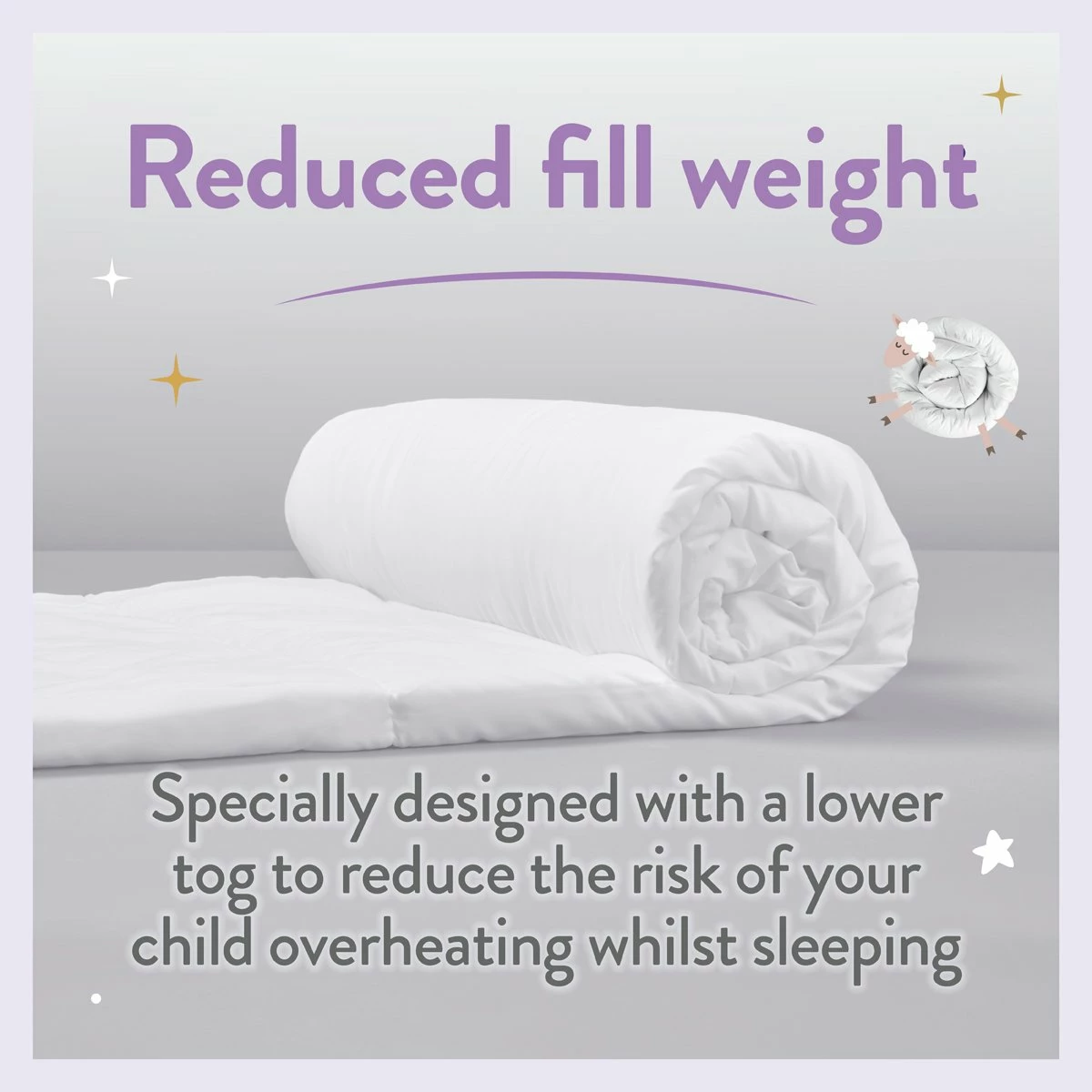 Slumberdown Anti Allergy 4 Tog Kids Duvet - Toddler 4 Slumberdown Anti Allergy 4 Tog Kids Duvet - Toddler - Image 4