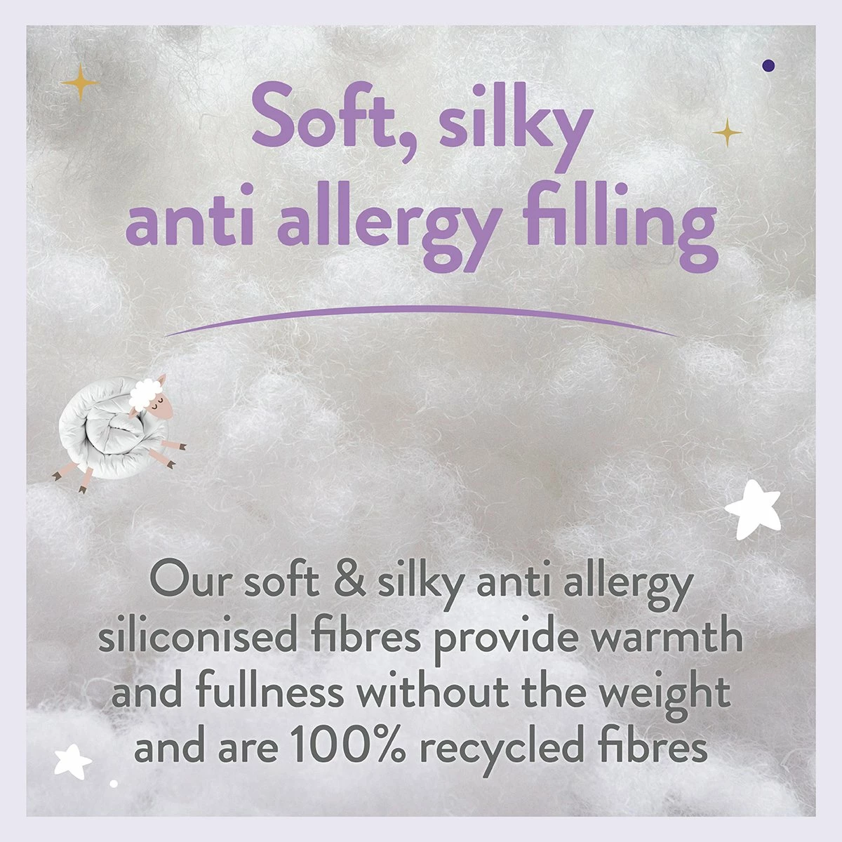 Slumberdown Anti Allergy 4 Tog Kids Duvet - Toddler 8 Slumberdown Anti Allergy 4 Tog Kids Duvet - Toddler - Image 8