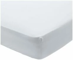 Best Seller 17 Habitat Egyptian Cotton 400TC White Fitted Sheet - Single
