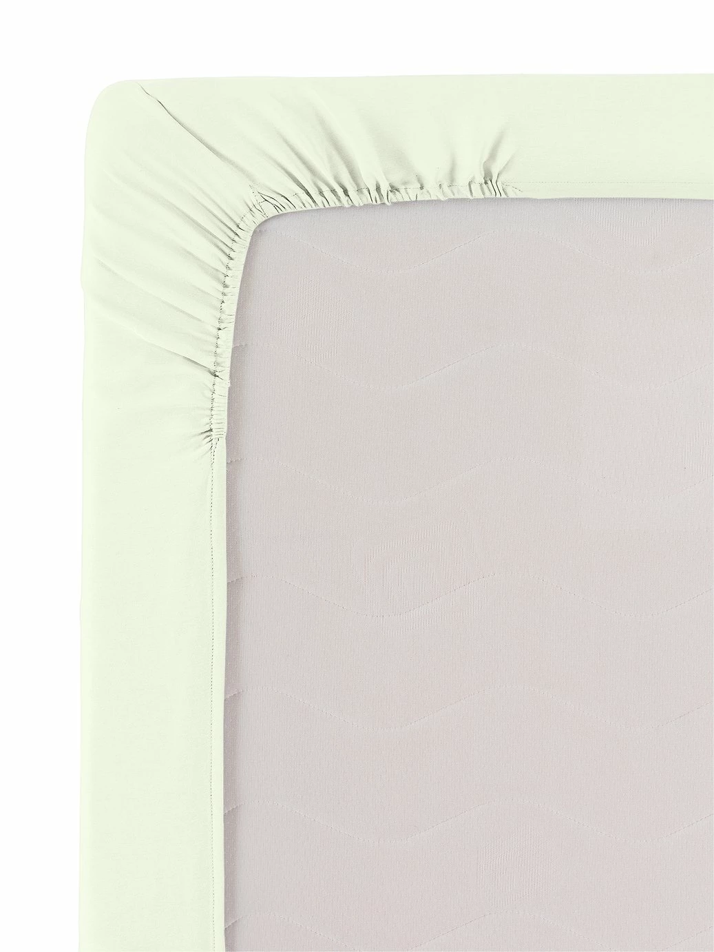 Habitat Pure Cotton 200TC Cream Deep Fitted Sheet - Single 2 Habitat Pure Cotton 200TC Cream Deep Fitted Sheet - Single - Image 2