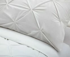 Habitat Hadley Pintuck White Bedding Set - Double -Bed Linings Sales Store 8108612 R Z003A