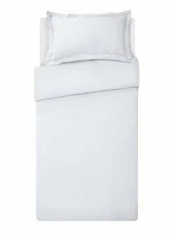 Habitat Egyptian Cotton 400TC White Bedding Set - Single -Bed Linings Sales Store 8200455 R Z002A