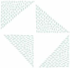 Habitat Stockholm Diamond Dash Duck Egg Bedding Set - Single -Bed Linings Sales Store 8277385 R Z017A